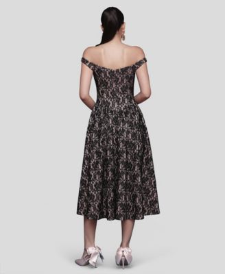 Women's Sleeveless Off the Shoulder Dress