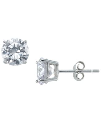 Glitter Twisted Teardrop 2-Pc. Dangle Earrings Set in Sterling Silver