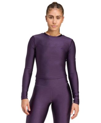 adidas - Women's Long-Sleeve Crewneck T-Shirt