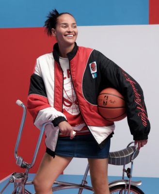 Adult's Spider-Man Removable Sleeves Starter Style Jacket, Macy's Exclusive