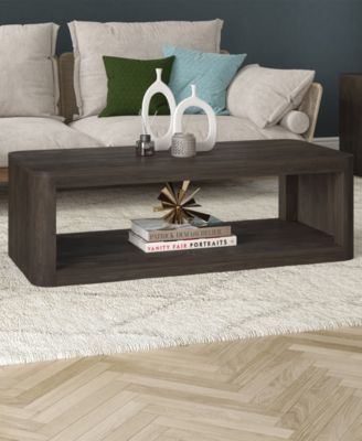 Kellan 47" Wood Wide Rectangular Coffee Table