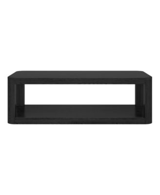 Stellan 47" Wood Wide Rectangular Coffee Table