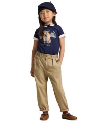 Girls' 2T-6X Short-Sleeve Crewneck T-Shirt