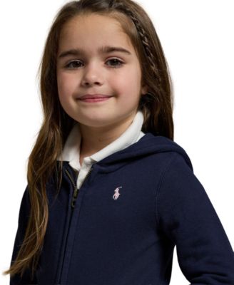Girls 2T-6X French Terry Full-Zip Hoodie