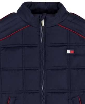 Boys' Toddler 2T-4T Crewneck T-Shirt, Vest and Jogger, 3-Piece Set