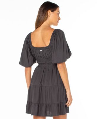 Women's Sunset Oasis Square Neck Dress