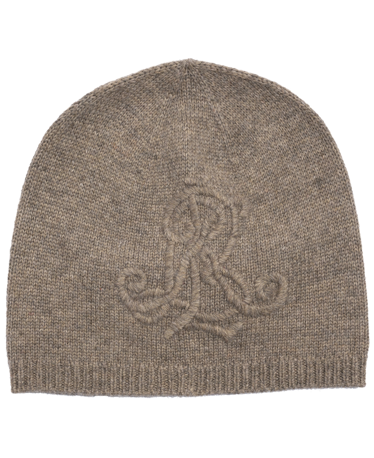 Ralph Lauren Embroidered Logo Hat In Brown