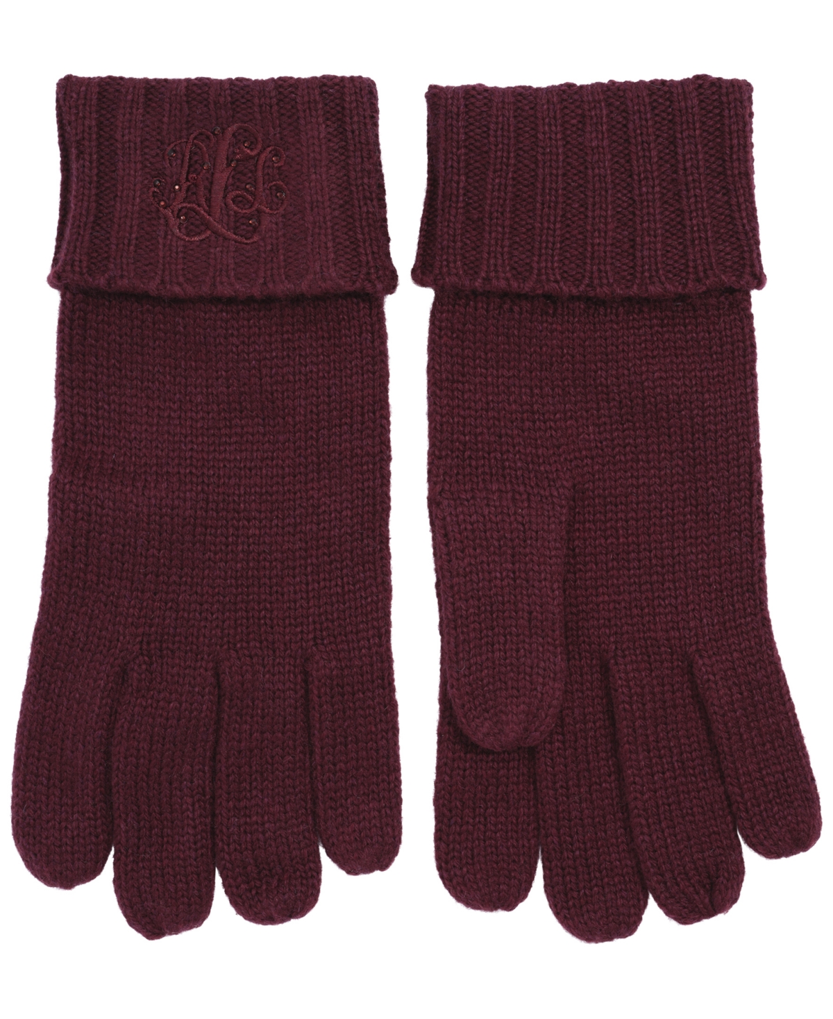 Lauren Ralph Direct Embroidery Glove