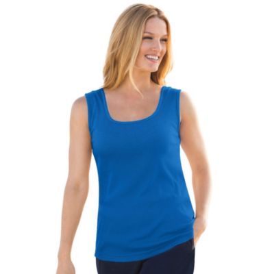 Plus Size Rib Knit Tank