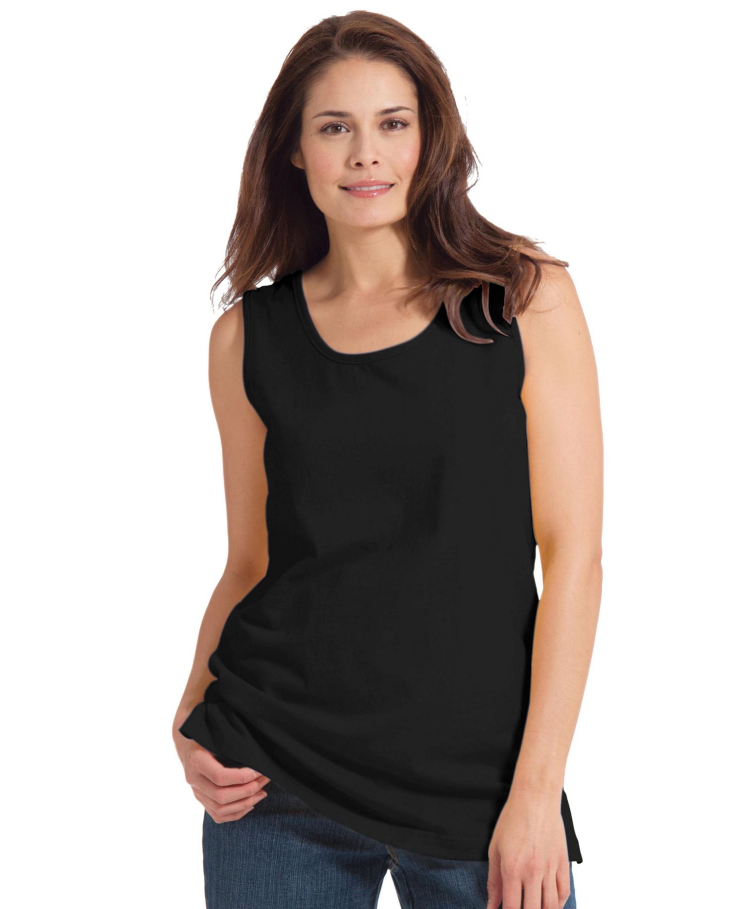 Plus Size Perfect Scoopneck Tank Top