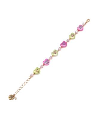 Faux Stone Sweetheart Strand Bracelet
