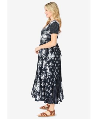 Women's Within Mixed Print Maxi Dress