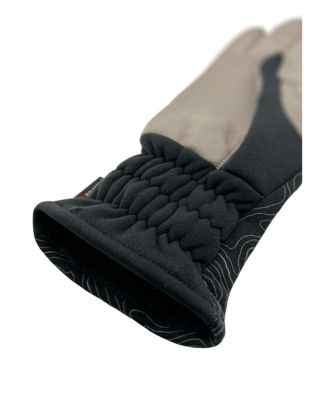 "MATTILA" by – Casual Women`s Softshell Gloves with Leather Palm & Touchscreen Function