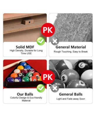 48 Inch Mini Table Top Pool Table Game Billiard Set