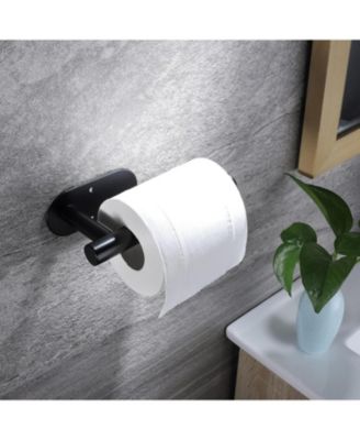 Adhesive Paper Holder - Wall Mount Self Adhesive Comfort Room Paper Roll Holder