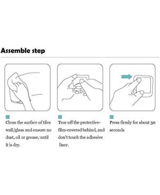  6.2"×2.6" Paper Holder Self Adhesive - Adhesive Comfort Room Roll Holder no Drilling for Bathroom Stainless Steel Brushed