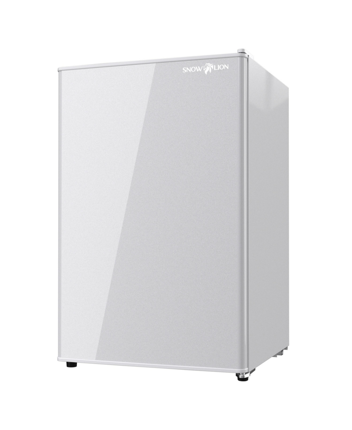 Snowlion Premium 122 L Solid Door 4.3 Cu. Ft. Freestanding Under-Counter Mini Fridge in White