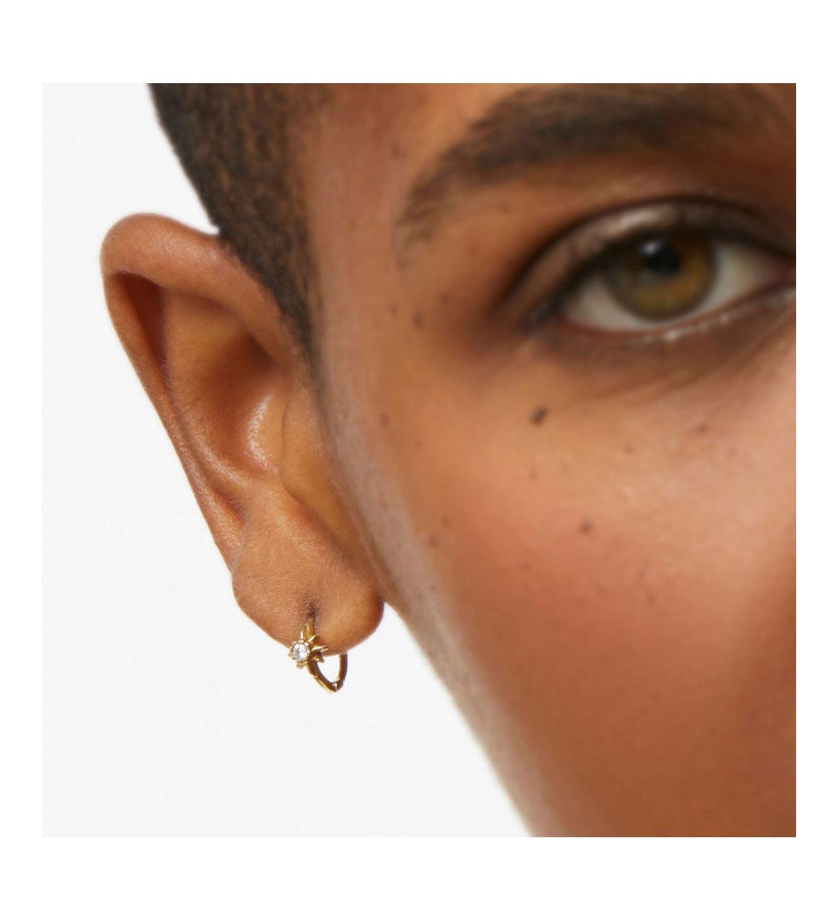 Ana Luisa Sun Huggie Hoops - Elios