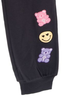 Girls' 4T-6X Long-Sleeve Top and Joggers, 2-Piece Set