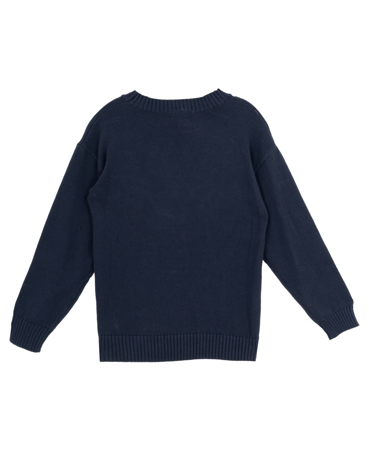 Rare Editions Girls 7-16 Oversized American Flag Long-Sleeve Sweater