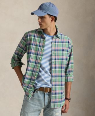 Men's Long-Sleeve Oxford Shirt