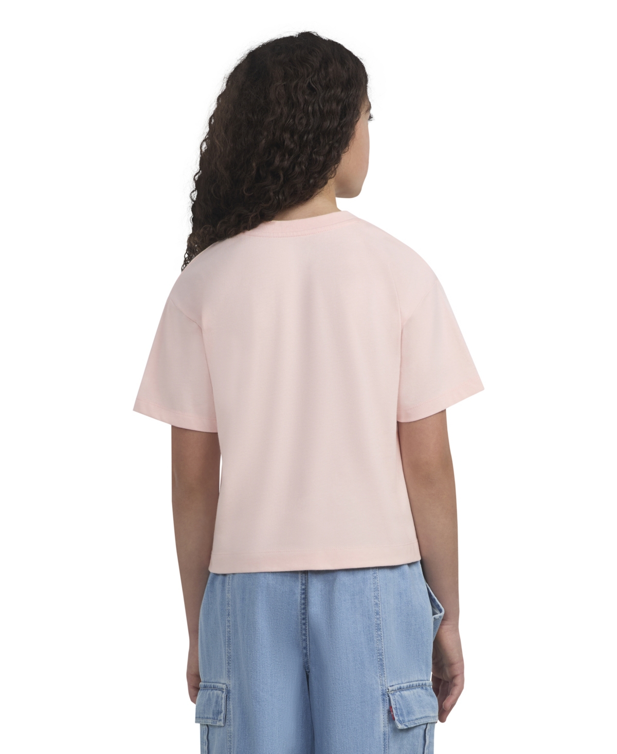 Levi's Girls S-xl Meet And Greet Heart Short-sleeve T-shirt In Pink