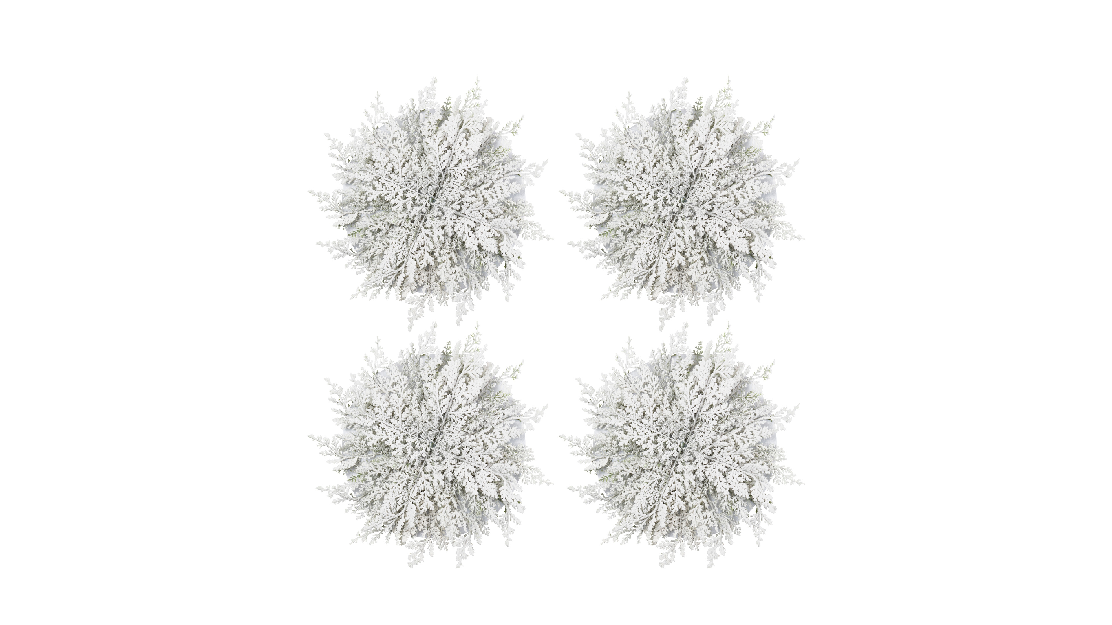 Saro Lifestyle Frosted Pine Placemat, Set of 4