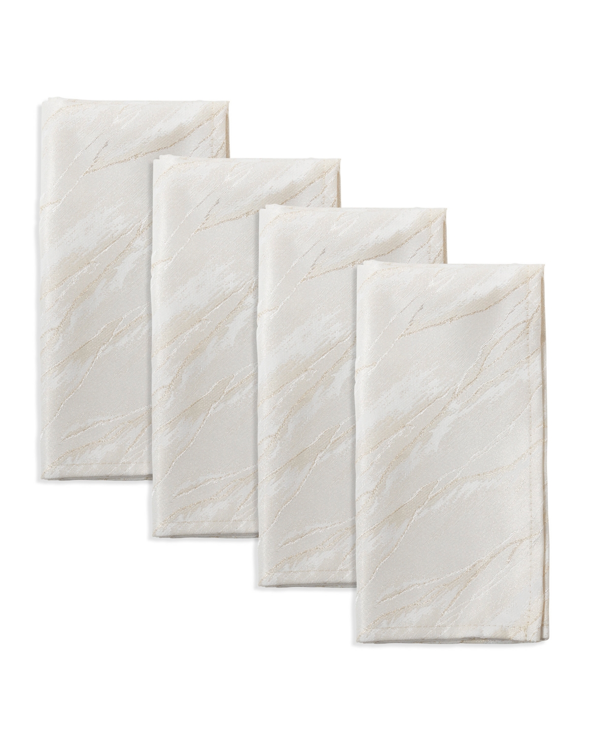 Saro Lifestyle Metallic Shimmer Napkin, Set of 4