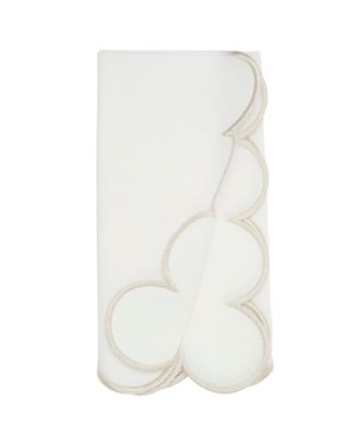 Scalloped Hem Napkin, Set of 4