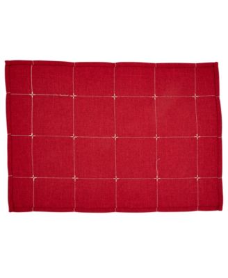 Embroidered Placemat, Set of 4