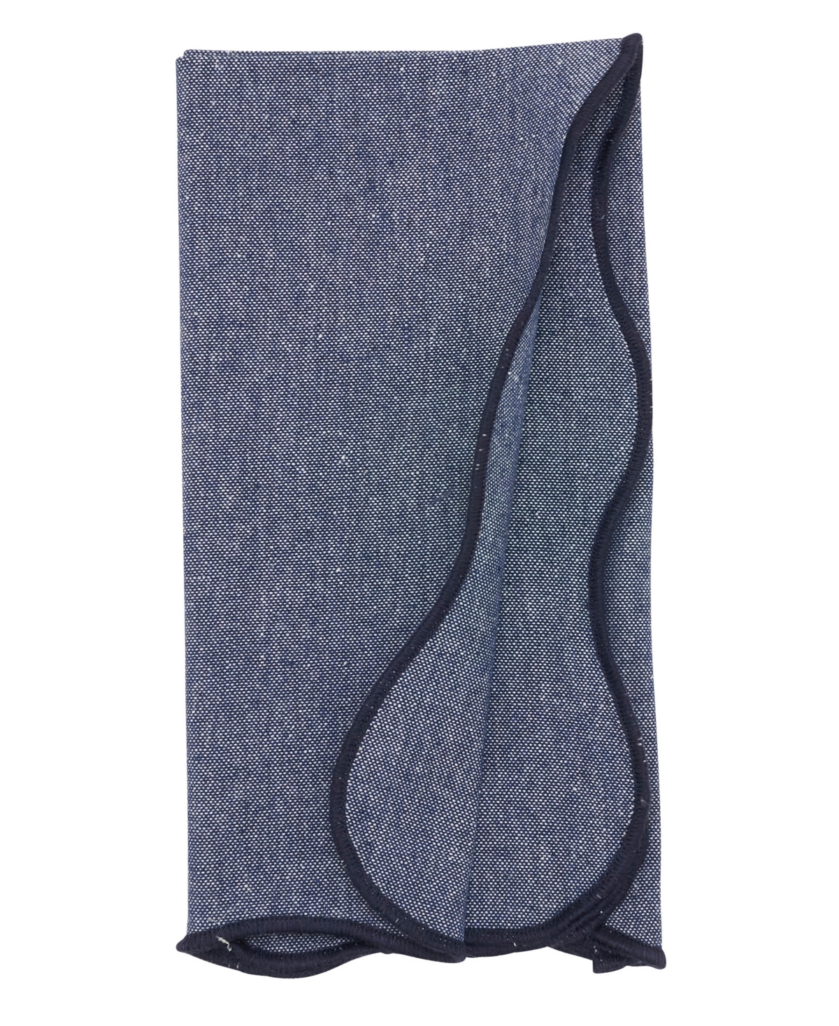 Saro Lifestyle Eco Chic Scallop Napkin, Set of 4