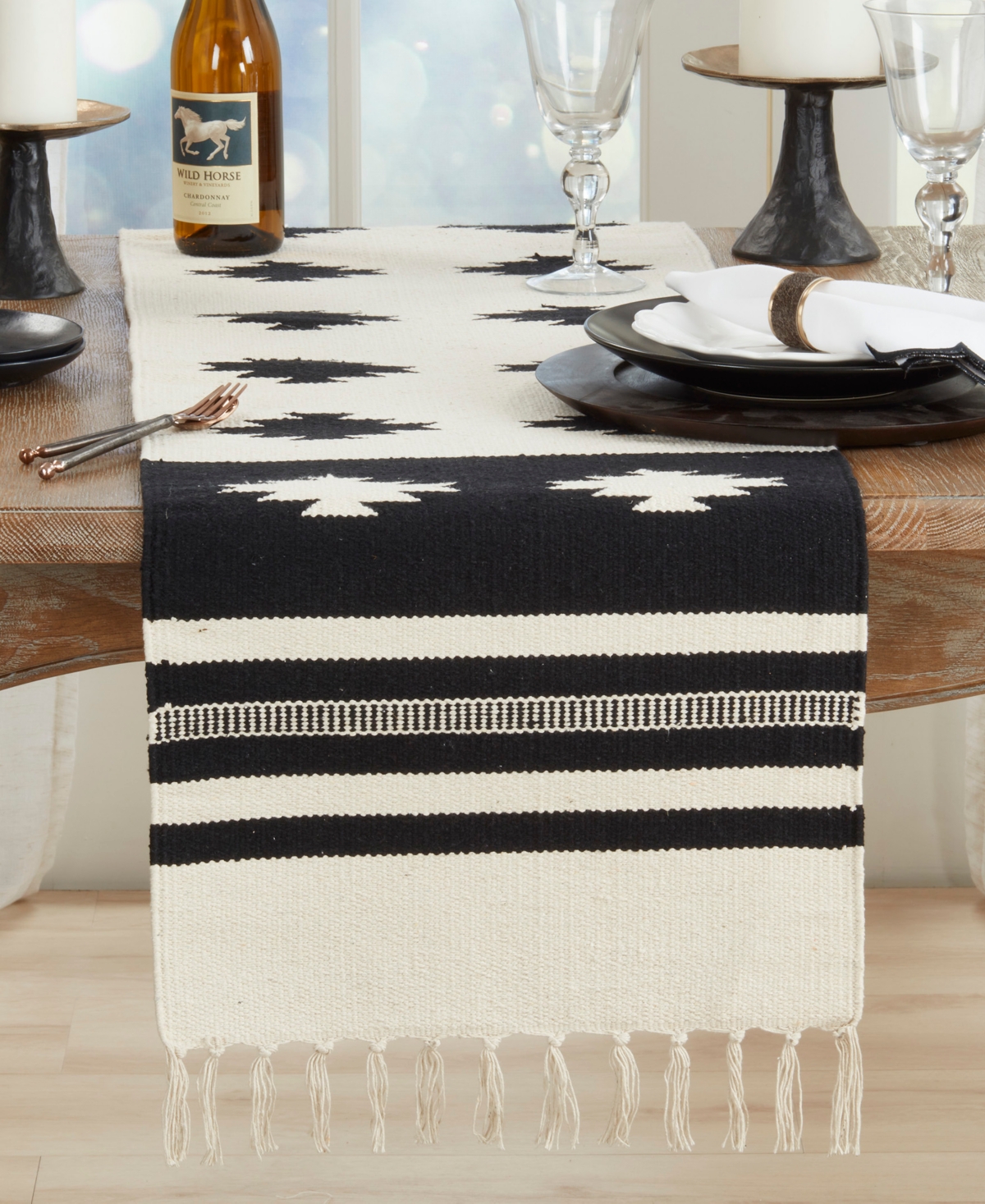 Saro Lifestyle Southwestern Table Runner