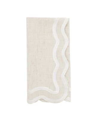 Scalloped Border Napkin, Set of 4