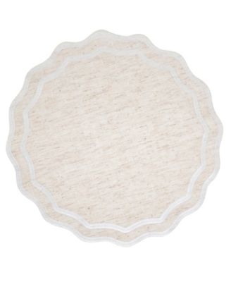Eco Scallop Border Placemat, Set of 4