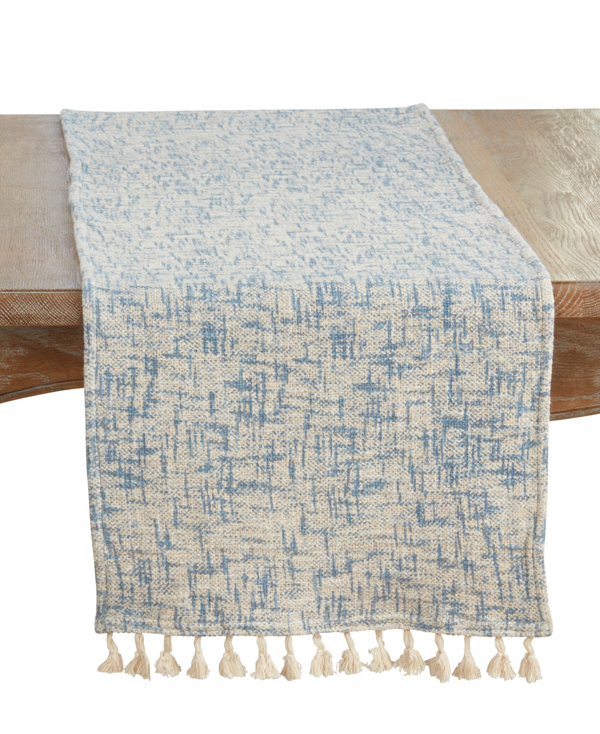 Saro Lifestyle Crosshatch Table Runner, 16" x 72"