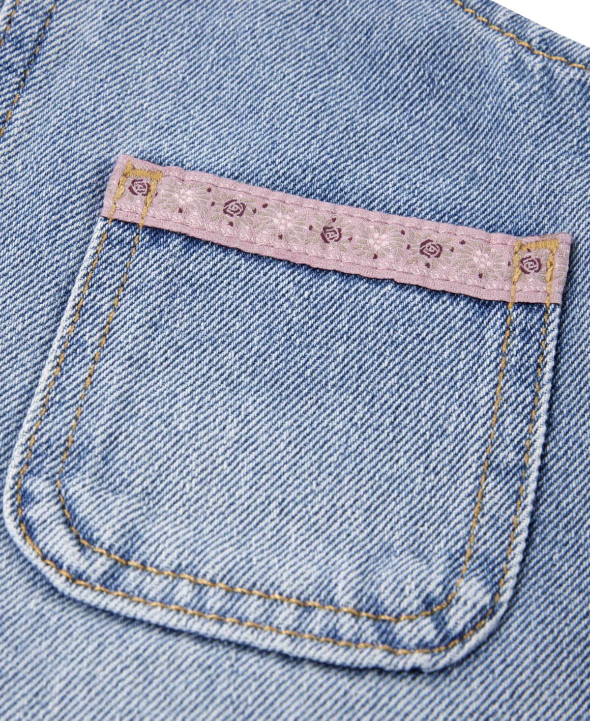 Levi's Baby Girls Long-sleeve Bodysuit And Denim Skirtall, 2-piece Set In Multi