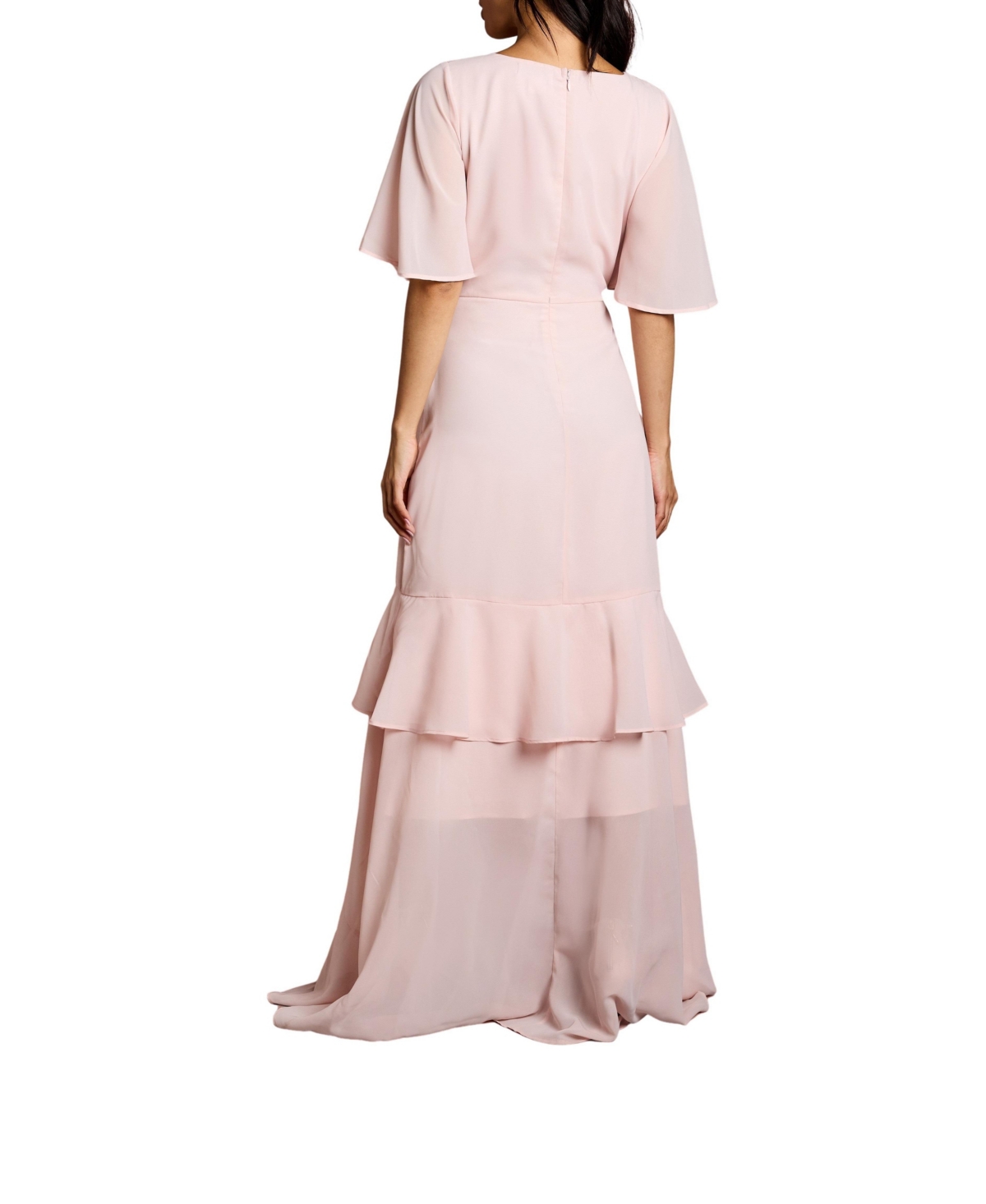 Coast Women's Angel Sleeve Bridesmaid Maxi Dress