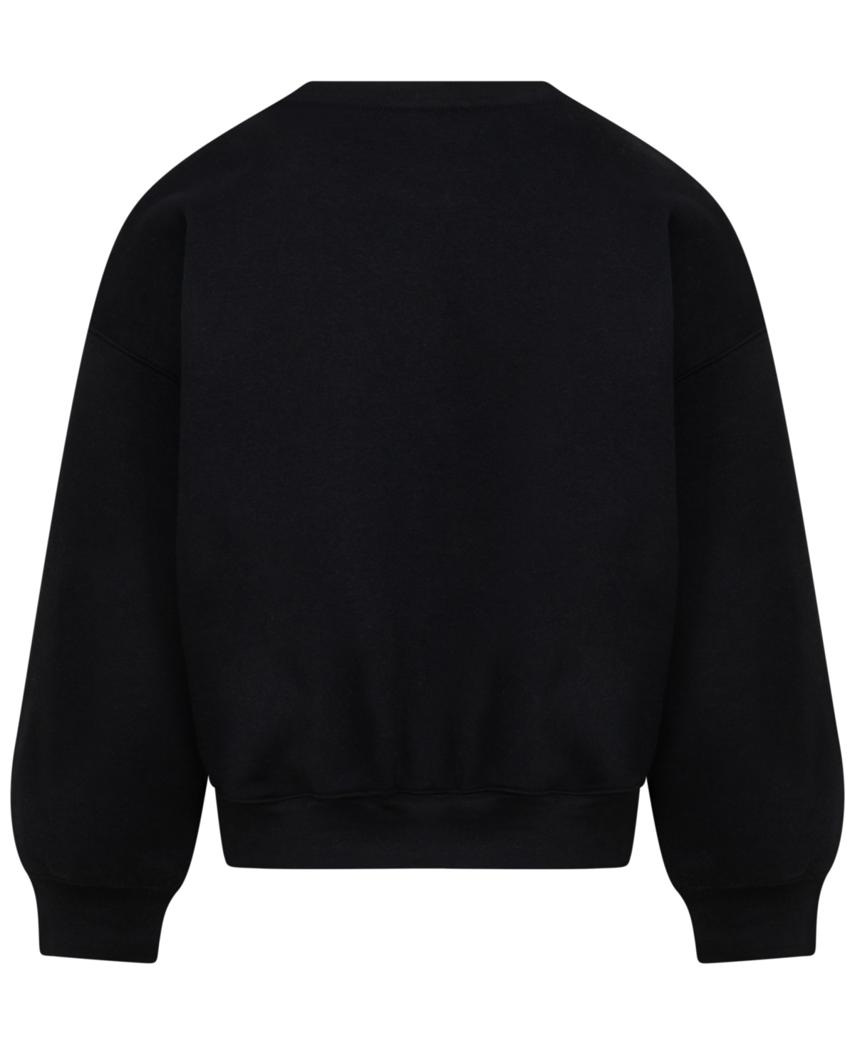 Jordan Girls S-xl Brooklyn Crewneck Sweatshirt In Black