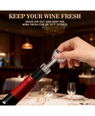Electric Wine Bottle Opener with Electric Decanter and Aerator
