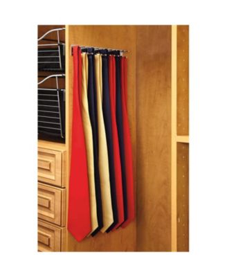 12-Inch Side Mount Extending Tie Rack