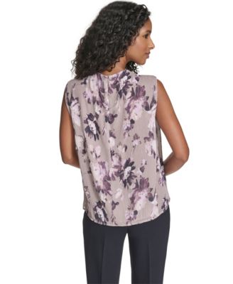 Women's Solid Sleeveless Top
