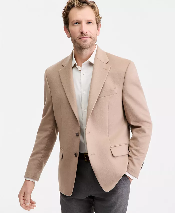Men's Wool Cashmere Blend Luxury Classic-Fit Sport Coat - thumbnail 6