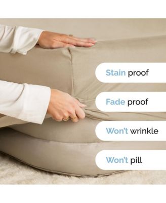 Extra Deep Pocket 18 - 24 Inch Microfiber Fitted Sheet - King