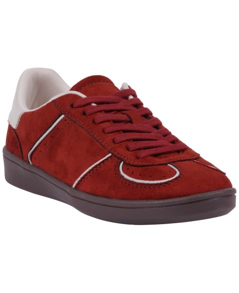 Женские кроссовки GC Shoes Milan Lace Up, цвет: Бордовый