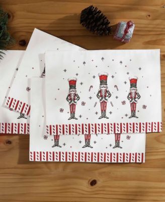 Nutcracker Candy Placemats, Set of 4