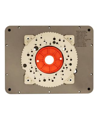 03110 Mast-R-Plate Stainless Steel Mounting Plate for 9-1/4 x 11-3/4" Table Tops