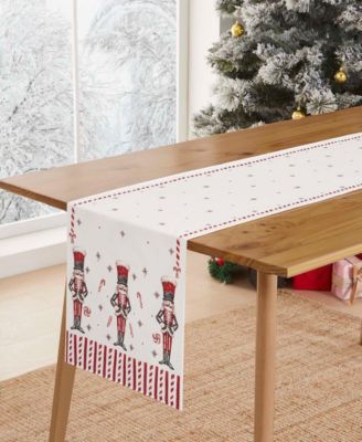 Avanti Nutcracker Candy Table Linen Collection In Multi