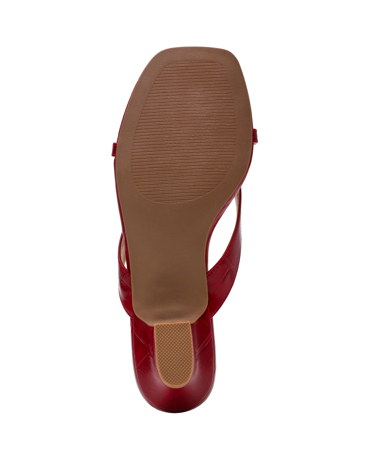 Dv Dolce Vita Women's Bex Strappy Kitten Heel Dress Sandals In Red