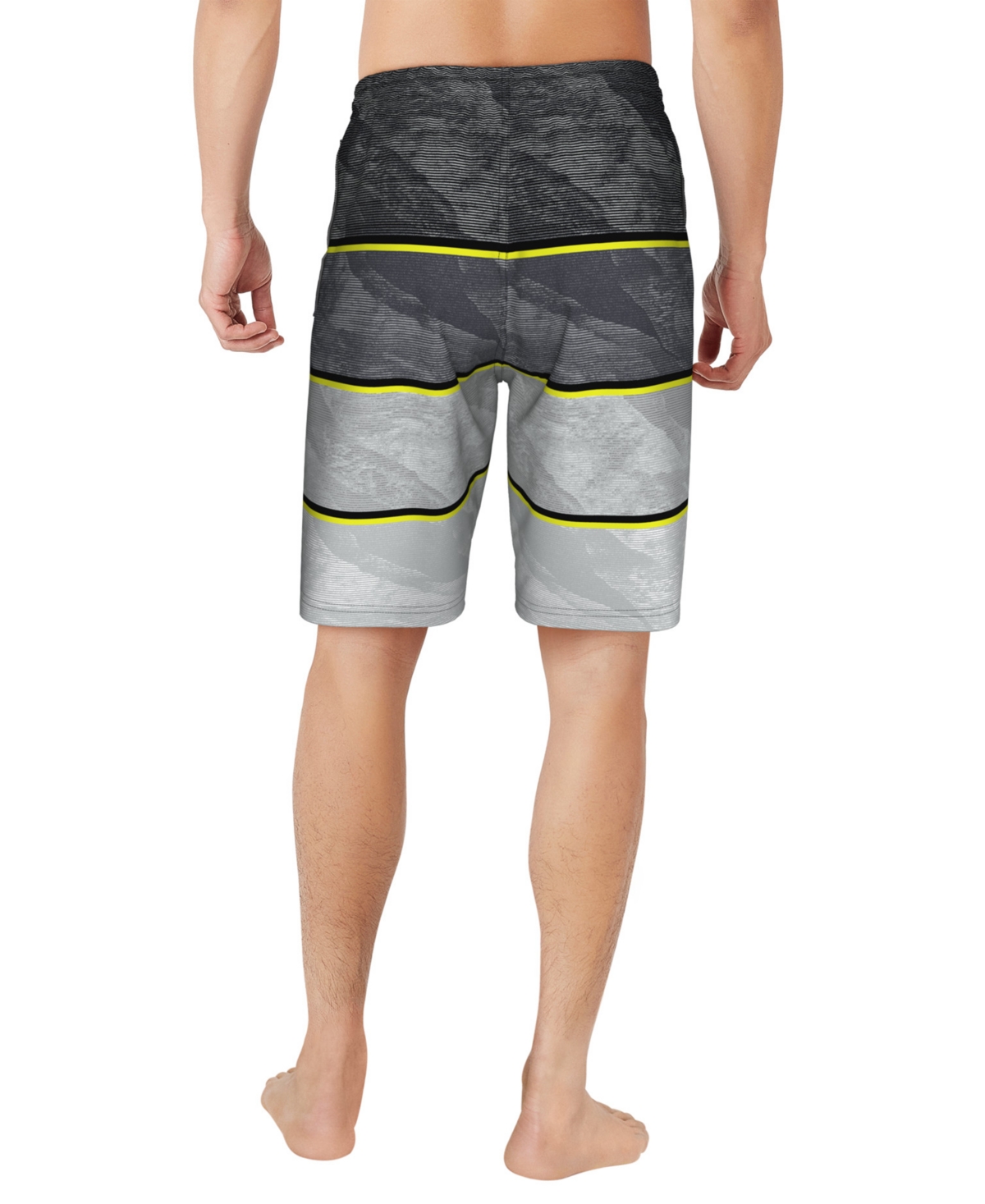 Nike Men's Striped Volley Swim Shorts