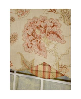 Venetia Petticoat 3" Rod Pocket Lining Luxurious and Elegant Window Treatment Valance 50" x 15" Pink